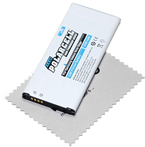 Ersatz Akku für Samsung Galaxy Note Edge (N915F) Batterie inkl. NFC-Antenne (entspricht Originalakku EB-BN915BBC) mit mungoo Displayputztuch