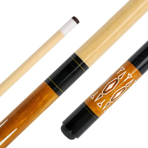 Stradivari Billard-Queue Rialto | kanadisches Ahornholz | optimale Stoßeigenschaften | teilbar in 2 Einheiten | 2 Modelle | Spitze: 13 mm Klebleder | 530 g | Pool Queue