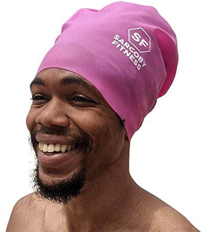 Gorro de baño para Trenzas diseñado para Peinados VOLUMENOS y Gruesos como rastas, Trenzas, rastas o afros