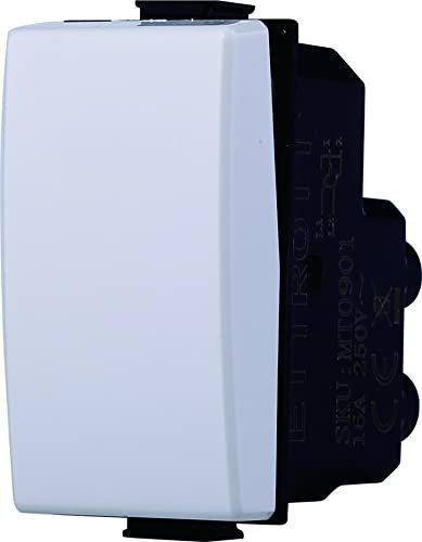 Deviatore Unipolare 1P 16A, Compatibile Con Bticino Matix, Da 1 Posto Modulo (1)
