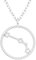 EYS JEWELRY Sternzeichen Kette Widder Halskette Damen Silber 925 mit Anhänger Sternbild Zirkonia Kristalle Geschenke für Frauen Freundin Silberkette 45 cm im Schmucketui