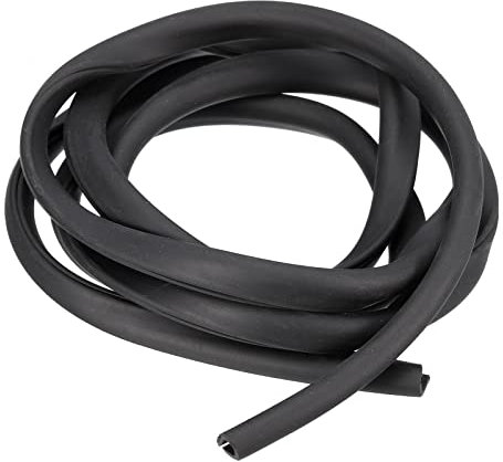 sourcing map Joint de protection en caoutchouc pour bord de 2,5 à 3 mm de long, noir