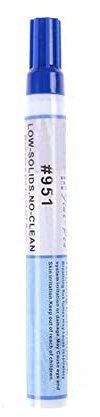 Wmool 1 stylo à souder 951 à faible teneur en solides Kester sans nettoyage pour capacité solaire 10 ml H4g0 Non nettoyage FPC/PCB Ros & Cell