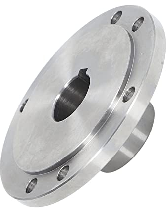 Drehmaschinenflansch,Standardgr??e,Futterverbindungsflansch,6 Befestigungsl?cher,125 mm,verschlei?fest,mit Aufbewahrungsbox f¨¹r K11-125,K12-125,K72-125(20 mm / 0,79 Zoll)