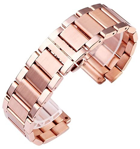 BCMCBV Für Hublot Yubo klassische Fusion Big Bang feine Stahl Uhr mit männlichen konvexen Armband 27-19mm Zubehör, 27-19mm, Achat