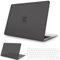 NPUOLS Custodia Protettiva per MacBook Pro 13 Pollici Cover M2 M1 2023 2022 2021 2020 Modello A2338 A2289 A2251, 13 Opaco Rigide Protection Custodia e Ultra Sottile TPU UE Tastiera Cover, Nero