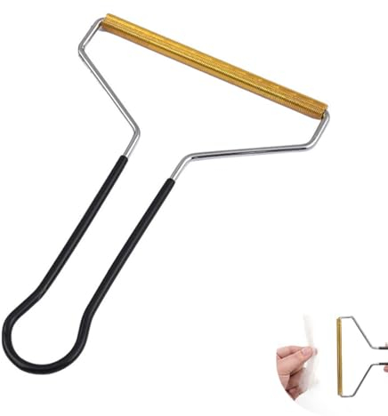BZKSER Quita Pelos Mascota - 1Pcs Cepillo Rodillo Removedor de Pelo Quita Pelusas Ropa,Reutilizable Quitapelusas Manual Lint Remover para Ropa,Animales,Alfombras,Sofás,Coches,Sabanas