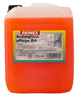 Bodenglanzpflege R4 mit Orangenöl von Reinex - 10 Liter Kanister