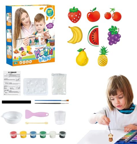 Painting Kit For, Ceramics To Paint, Creative Plaster Painting Figure Toy | Multifunctional Painting Craft Kit, Ceramic Painting Kit For, Painting Arts
