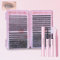 Kit Extension Cils 640pcs DIY Cils Kit Faux Cils Kit Cils Individuels Avec Lash Bond And Seal Applicato(30D 40D 50DBoucle,9-16mix Kit)
