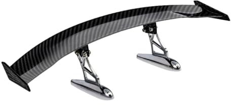 TXQDQSC Auto Heckspoiler für OPEL Astra G(2door) 2000-2006, Kofferraumspoiler Tuning Dachspoiler Ohne Perforation Spoilerlippe Hecklippe zubehör,C-Carbon Fiber