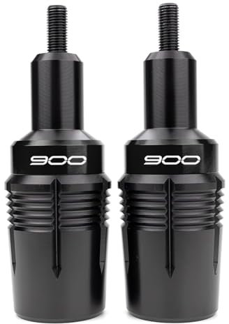 ZESIDIMO für Kawasaki Z900 Z900SE Z900RS Z 900 2017-2025 2024 2023 Motorradzubehör Sturzpads Sturzpads Motorrahmenschutz Absturzschutz (Schwarz)