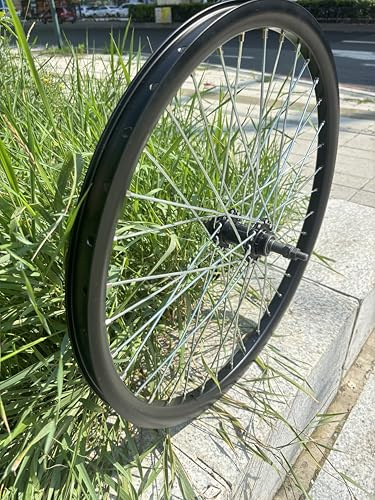 26 Bike Rear Wheel Double Wall Aluminum Wheel 680g Heavy Duty, Bike Wheel 10G 36 Spokes for MTB/Road/Cruiser Bicycles (Rim Size 22.44“)