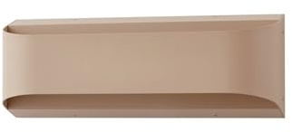 Lindby LED Wandleuchte außen Lenore (spritzwassergeschützt (Modern) in Creme aus Aluminium (1 flammig,) - Außenwandleuchten Wandlampe Led Außenlampe Outdoor für Außenwand/Hauswand
