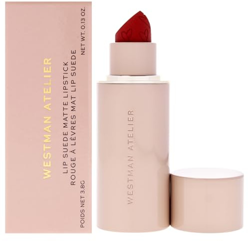 Lip Suede Matte Lipstick - Ma Biche by Westman Atelier for Women - 0.13 oz Lipstick