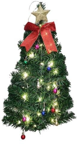 Decorazione da parete luminosa dell'albero di Natale per interni ed esterni