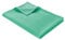 WOHNWOHL® Tagesdecke (150x200cm) • Leichte Waffelpique Decke • 100% Baumwolle • Sommerdecke • Sofa-Decke • Pflegeleichte Wohndecke • Überwurfdecke • Baumwolldecke • Farbe: Minzgrün
