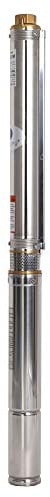 SHYLIYU Pompa per Pozzi Profondi per Pozzo Stretto 250W Sommergibile Pompa Acqua Acciaio Inox 2800L/H Elettrica Pompe Immersione per Irrigazione/giardino e Uso Domestico Ø6.4cm