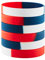 BRANDWINLITE All'ingrosso 6 Pezzi/Pack Braccialetti in Silicone Braccialetti in Gomma in colore singolo