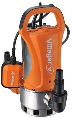 Pompe vide cave 1100w eaux chargées débit 18000l/h Villager VSP 18000