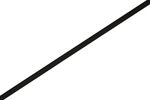 dalipo - Gummilitze, Gummiband, 5mm, schwarz, 10 Meter