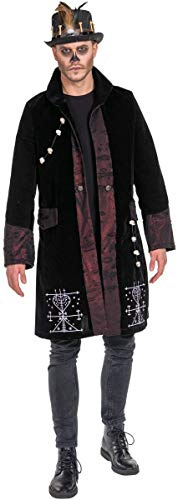 Rubie's 14508 - Voodoo Jacke Samtoptik, Halloween Herren Kostüm, Gr. 48-58 (50)