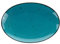 Ovaler Teller 38 cm Cottage Galaxy Blue