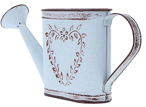 Happyyami Gießkanne Vintage Retro Eisen Metall Blumentopf Vintage Gie? Sukkulenten Pflanzer für Garten Outdoor Home Balkon Dekorative Ornament Rustikale Gieskanne