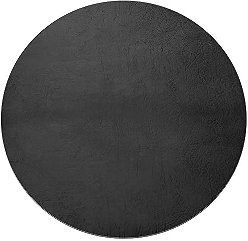 JAWSEU Bâches pour Piscine, Bâche Solaire de Piscine Ronde, Couverture de Protection Piscine Solaire, Antipoussière Coupe-Vent, pour piscines gonflables, Noir 300CM