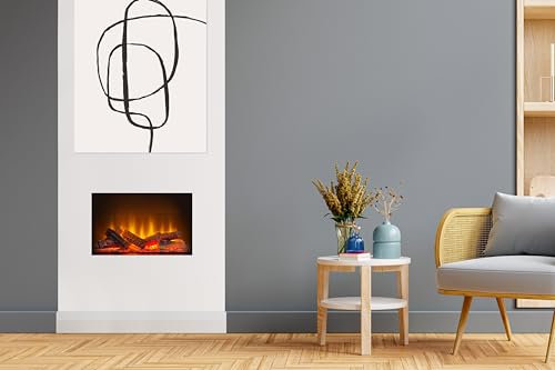 Acantha Aspire Fully Inset Media Wall Electric Fire (22/55cm)