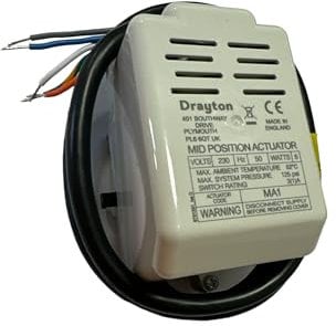 Drayton 3 Port MA1 Valve Actuator Head Motor 230V, 27651 (Replaces - BGMVSP-23) - Hanicks