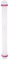 sourcing map Fondant Rolling Pin 20 Inch x 1.38 Inch Adjustable Guide Rings Non-Stick PP Plastic Fondant Roller Dough Roller Kitchen Decorating Tools for Cookie Pastry Pizza Clay