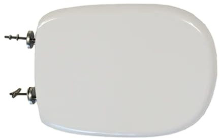 WC-Sitz aus Thermoplastik für GSI X2 Form 6 Weiß - Soft Close