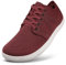 RUOMU Hommes Femmes Pieds Nus Chaussures - Unisexe Chaussures Minimaliste Antidérapant Barefoot Shoes pour Fitness Marche, Vin Rouge, GR.39