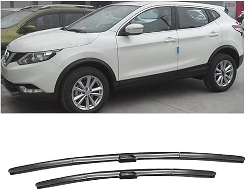 zjxmnb Auto Scheibenwischerblätter Set für Nissan Qashqai J11 2013-2020, Wischerblätter Windschutzscheibe Fenster Klare Sicht ErsatzWischblätter Zubehör