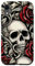 iPhone XR Skulls and Roses Gothic Floral Case
