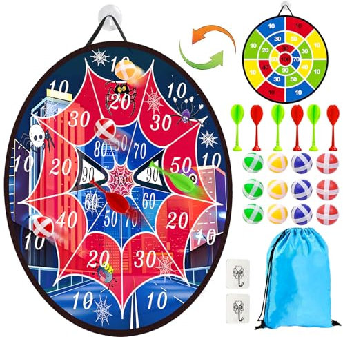 Akosuntoys Jeu De Flechette,Cadeaux De NoëL Enfant Cadeau Garcon 5 6 7 8 9 10 Ans Jeu Enfant 3 4 5 6 Ans Jeux Anniversaire Enfants Jouet Garcon 6 7 8 Ans