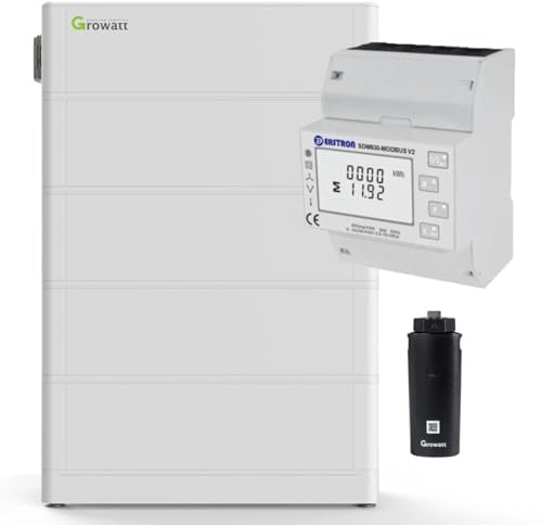 GROWATT ARK 10.2kWh 0% MwSt §12 III UstG Hochvolt-Solarspeicher-Set MIN XH Serie