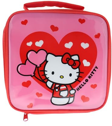 Blueprint Collections Hello Kitty Lunch Bag | Cute Kawaii Bag | Sanrio Accessories | Hello Kitty Gifts & Merchandise