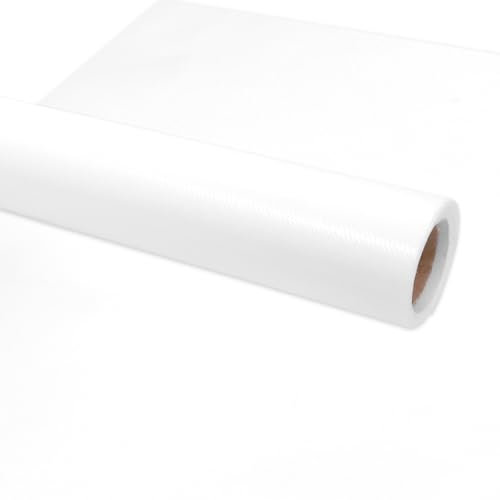 Weiße Pinnwand-Rolle, Vliesstoff, ideal als Papier, 43,2 cm x 3,6 m, kleine lustige Größe für Klassenzimmer, Pinnwand, Dekoration, Dekorationen, Schulanfang, Lehrerbedarf, Essentials, ein Muss