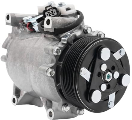 LFAMZO Compresseur de climatisation avec embrayage compatible avec Honda CR-V 2002 2003 2004 2005 2006 2.4L 38870PNB006 CO10663AC Compresseur de climatisation de voiture Huile for compresseur de clima