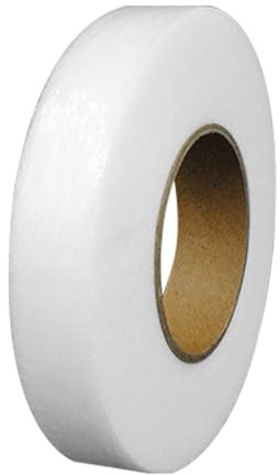 Junohawk 64M Iron-On Hemming Tape, 2cm Wide Extra Strong No-Sew Fabric Tape | Easy to apply with a household iron for neat, invisible bonding on trousers, curtains, repairs, alterations and DIY projects