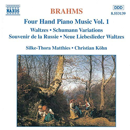 Brahms: Four Hand Piano Music, Vol. 1