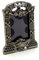 Melody Jane Dolls House Empty Antique Silver Photo Picture Frame Miniature 1:12