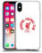 Head Case Designs Officially Licensed Liverpool Football Club Red LFC On White Liver Bird Soft Gel Case [Military Grade Protection] Compatible With Apple iPhone X/iPhone XS