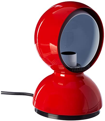 Artemide Tischleuchte Eclisse in rot aus Metall