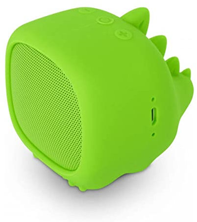 SPC Sound Pups Altavoz Bluetooth con Forma de Dinosaurio, Verde