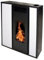 INTERSTOVES - Poêle à granules TESSA 10 Etanche Concentrique - Blanc