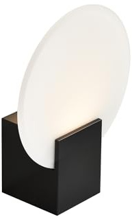 Nordlux Hester LED Wandleuchte – Dimmbare Wandlampe in Schwarz mit IP44-Schutz für Badezimmer