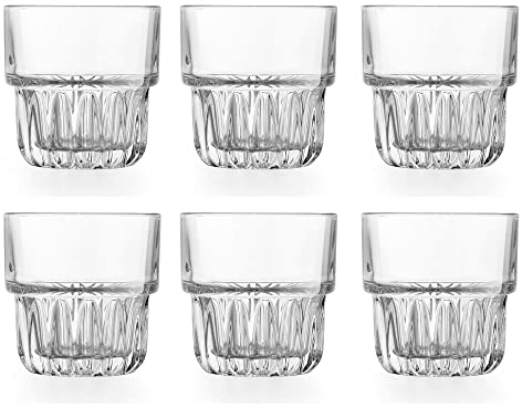 Libbey Bicchieri Everest 355 ml / 35.5 cl – set di 6 pezzi - impilabili - lavabili in lavastoviglie – di alta qualità